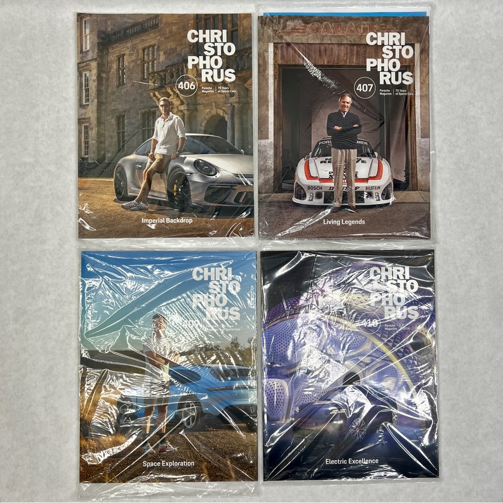 CHRISTOPHORUS Porsche Magazine - North America - No 406, 407, 409, 410